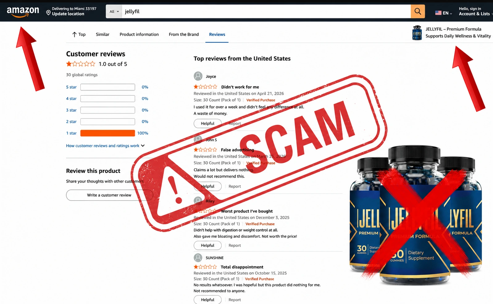 JellyFil scam alert warning 2026