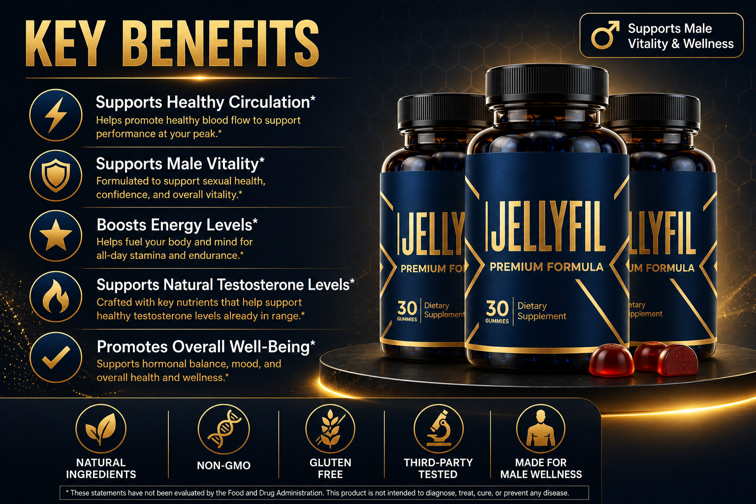 JellyFil key benefits male vitality